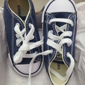 INFANT Unisex Navy Blue Converse Size 7